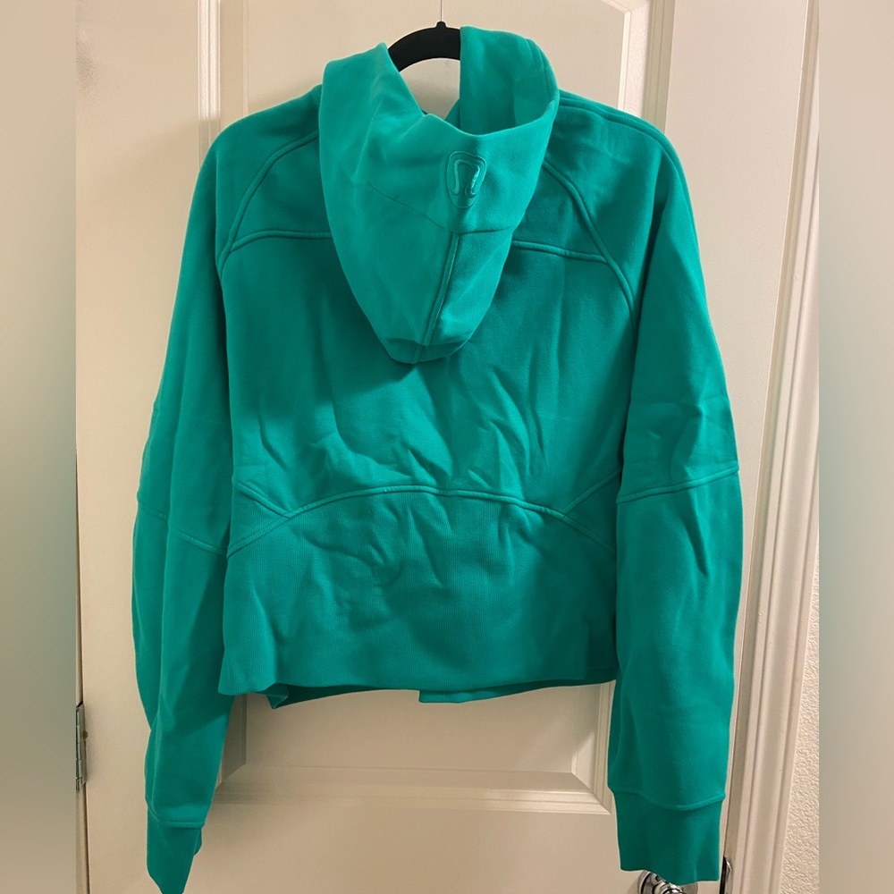 NWT Lululemon 1/2 zip oversized crop scuba hoodie Sz XL/XXL